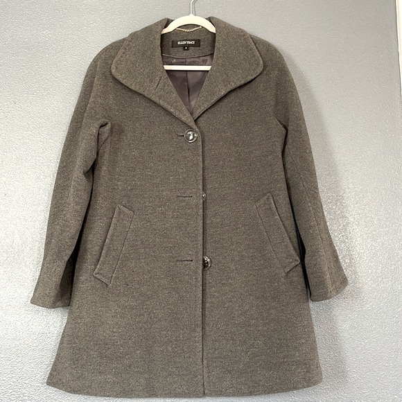 Ellen Tracy Jackets & Blazers - NWOT Ellen Tracy mid length gray coat